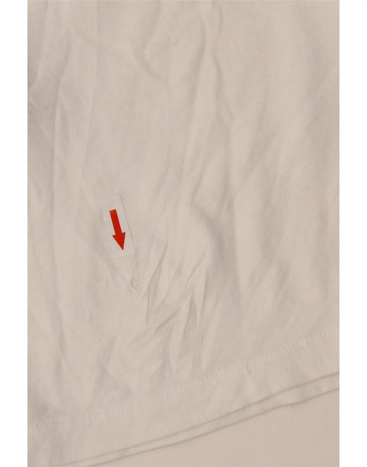 Levi's Herren T-Shirt Top XL aus weißer Baumwolle