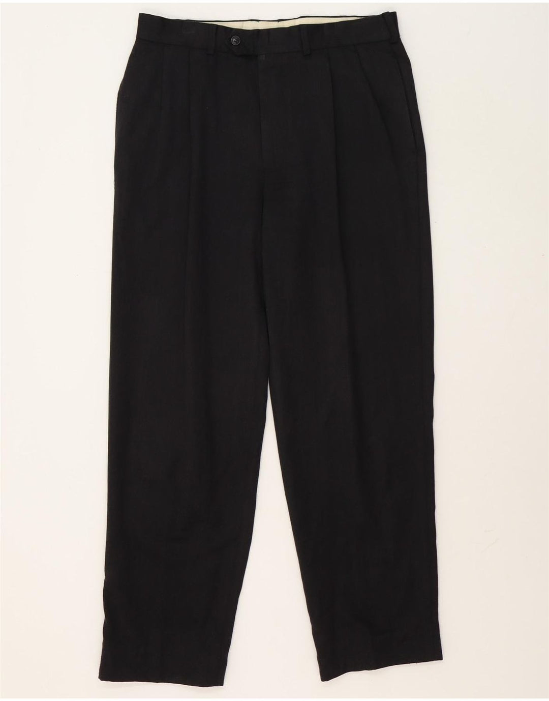 Marks & Spencer Herren-Anzughose mit Pegged-Anzug, W34, L30, graue Wolle