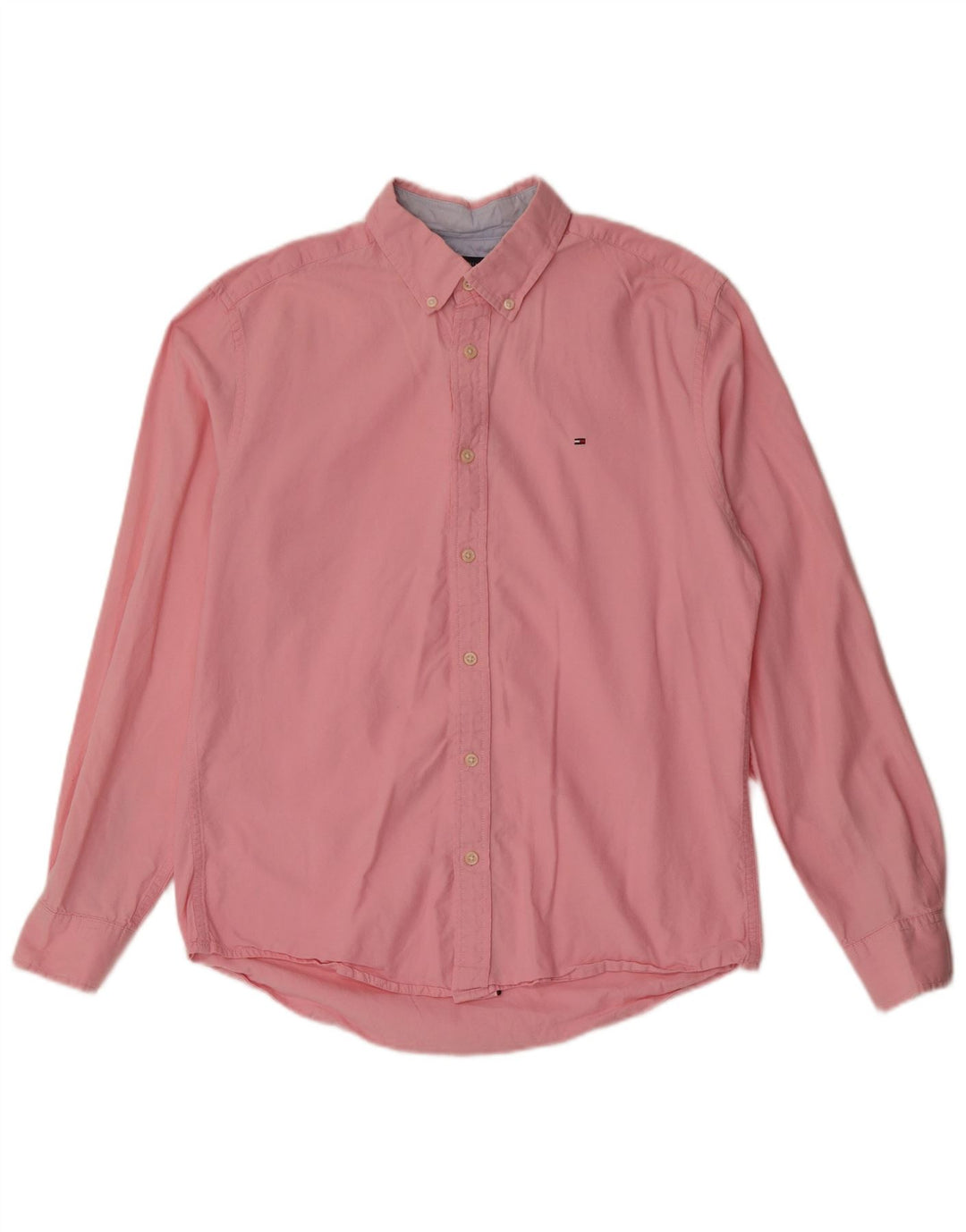 Tommy Hilfiger Herrenhemd Mittelrosa