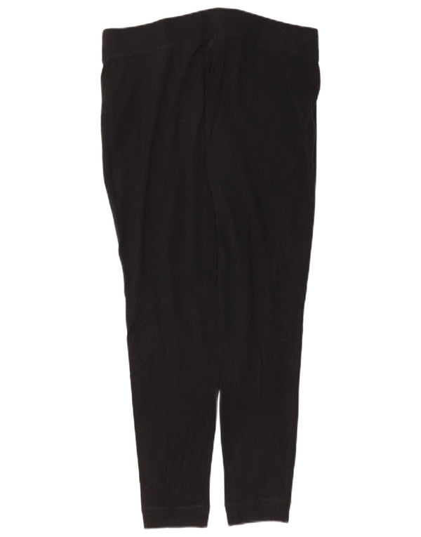 NIKE Damen-Trainingshose, Jogginghose, UK 14, mittelschwarz, Baumwolle