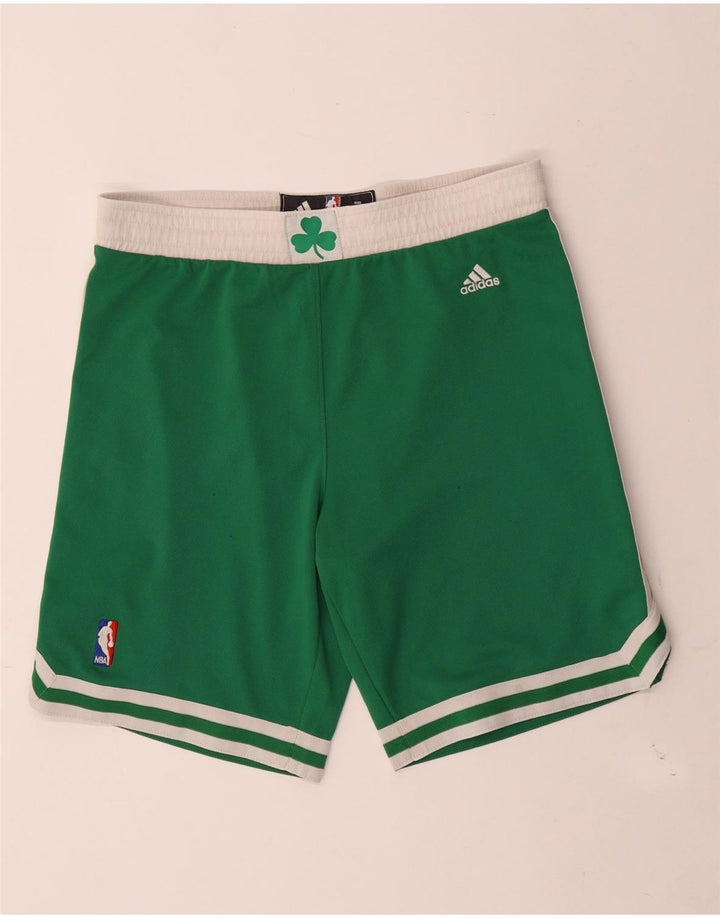 Adidas Herren Boston Celtics Sportshorts, Größe S, Grün, Polyester