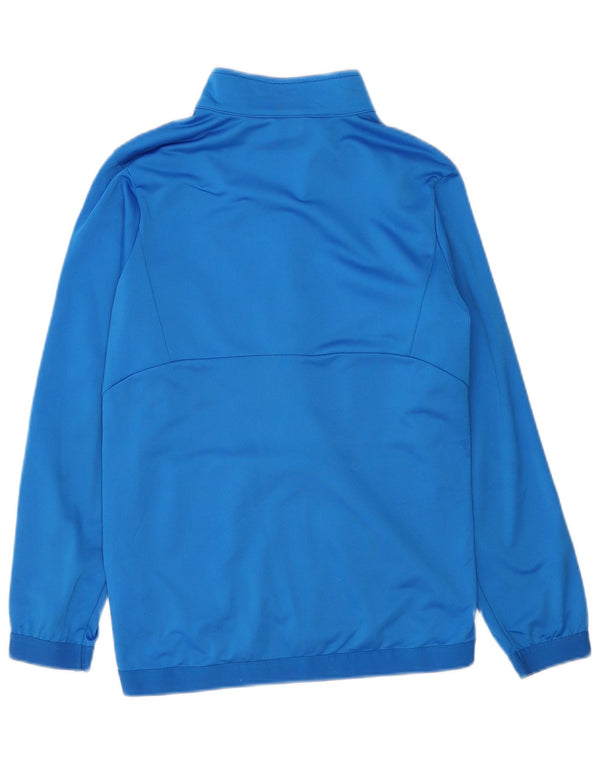 Puma Jungen Trainingsanzug Top Jacke 13-14 Jahre Blaues Polyester