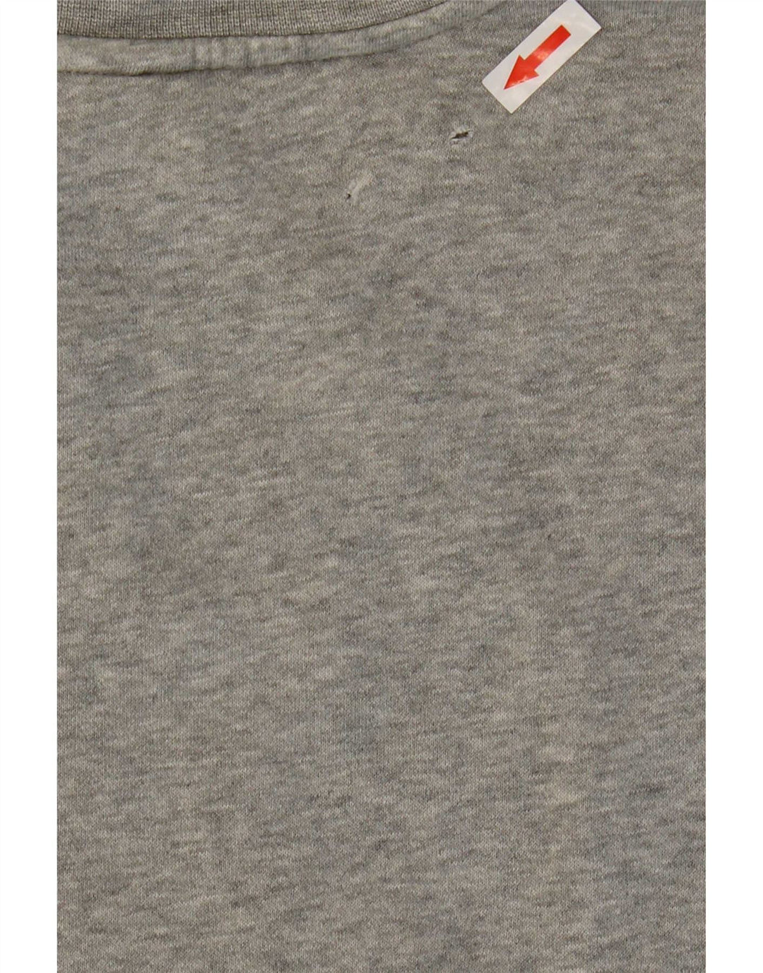 Nike Herren-Sweatshirt mit Grafik, groß, grau gefleckte Baumwolle