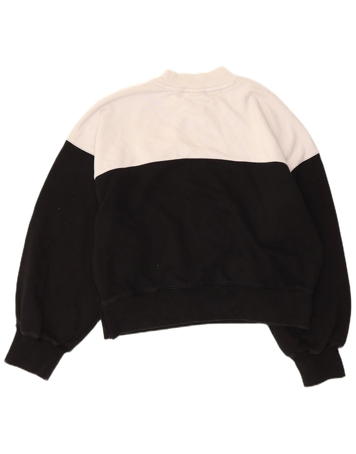 Champion Damen-Sweatshirt in Übergröße, Gr. 14, Mittelschwarz, Farbblock