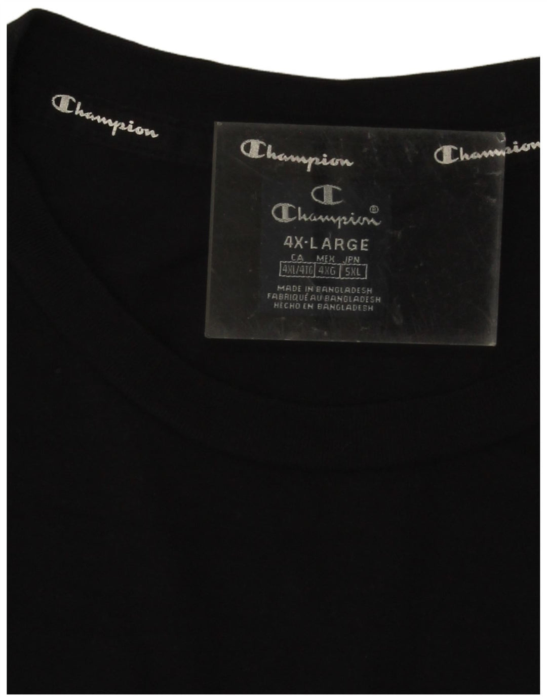 Champion Herren T-Shirt Top 4XL Marineblau