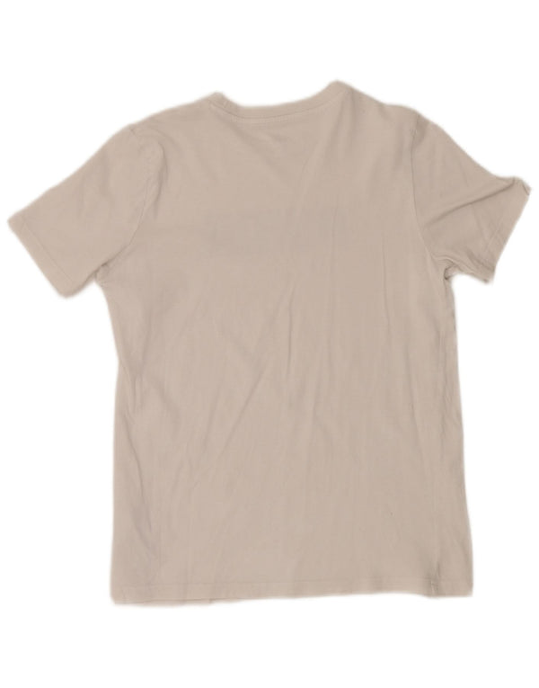 Puma Jungen T-Shirt mit Grafik, 15–16 Jahre, weiße Baumwolle
