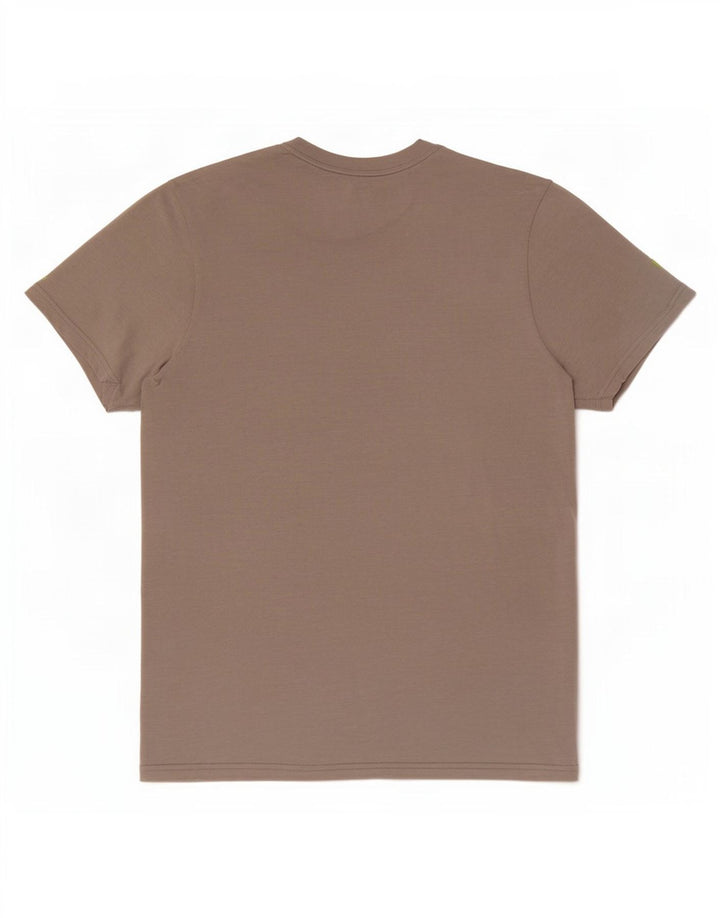 Adidas Herren Grafik T-Shirt Top Large Braun Polyester