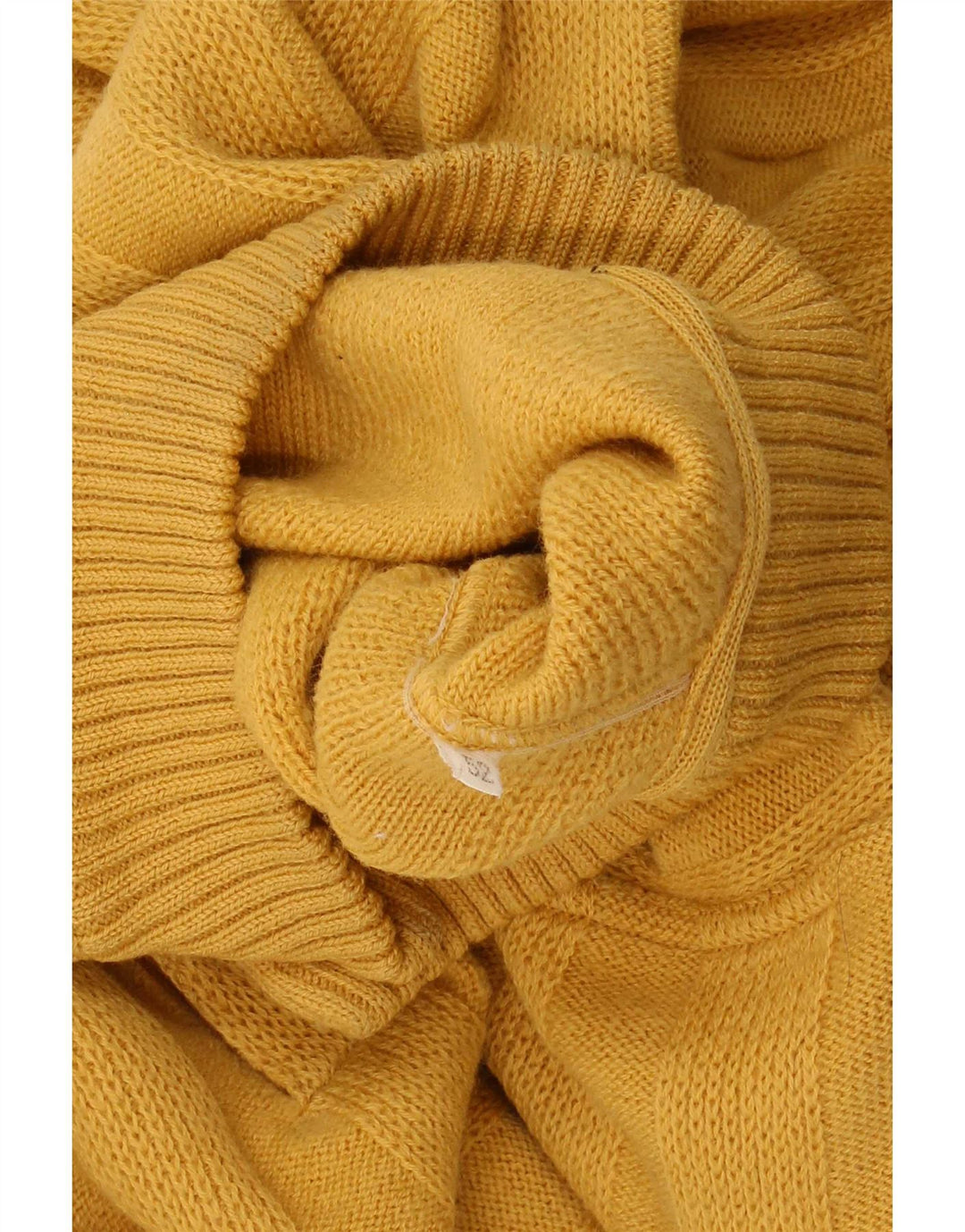Boat House Herren-Pullover mit Knopfkragen, Größe 52, groß, gelbe Schurwolle