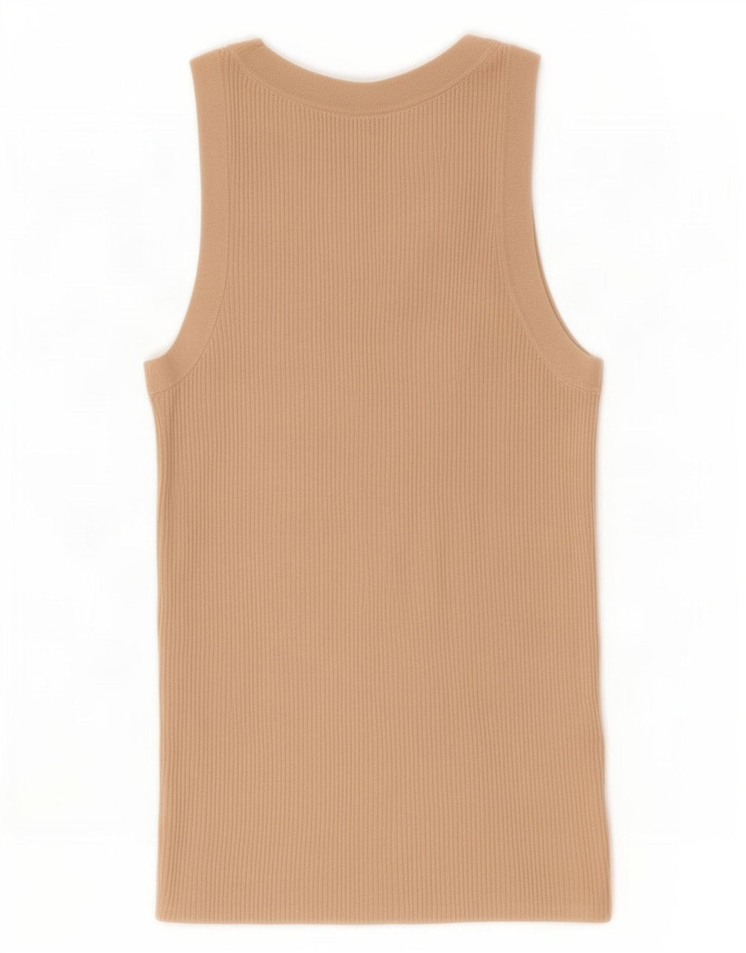 Zara Damen Weste Top UK 8 Small Beige Viskose