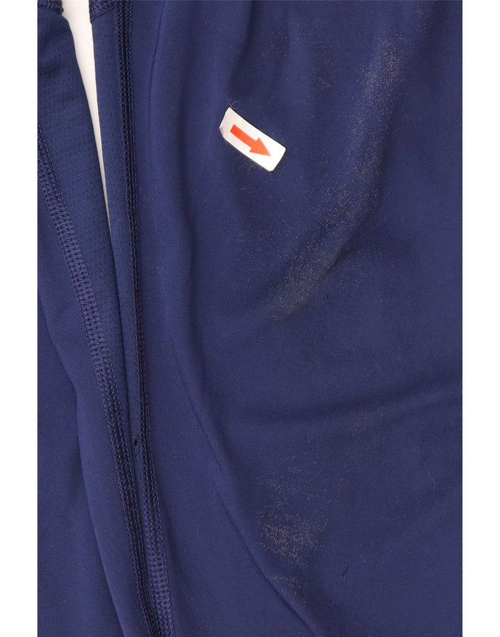 Adidas Damen Leggings UK 14 Medium Marineblau