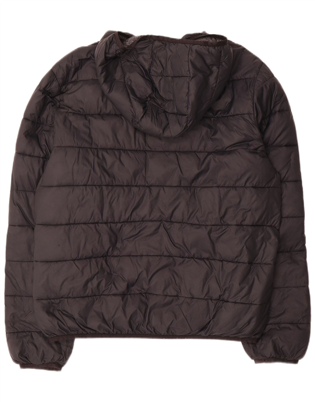 Champion Herren-Jacke mit Kapuze, gepolstert, UK 40, Größe L, Schwarz, Polyamid