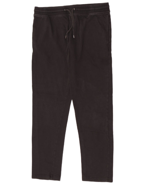 Marks & Spencer Mens Tracksuit Trousers Large Black Cotton