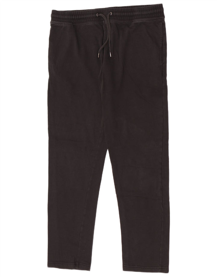 Marks & Spencer Herren-Trainingshose, große schwarze Baumwolle