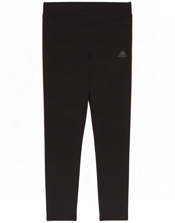 Adidas Womens Running Capri Leggings UK 12 Medium Black Sports