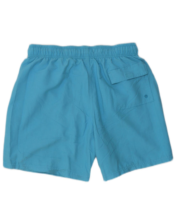 Marks & Spencer Mens Swimming Shorts Medium Blue Polyester