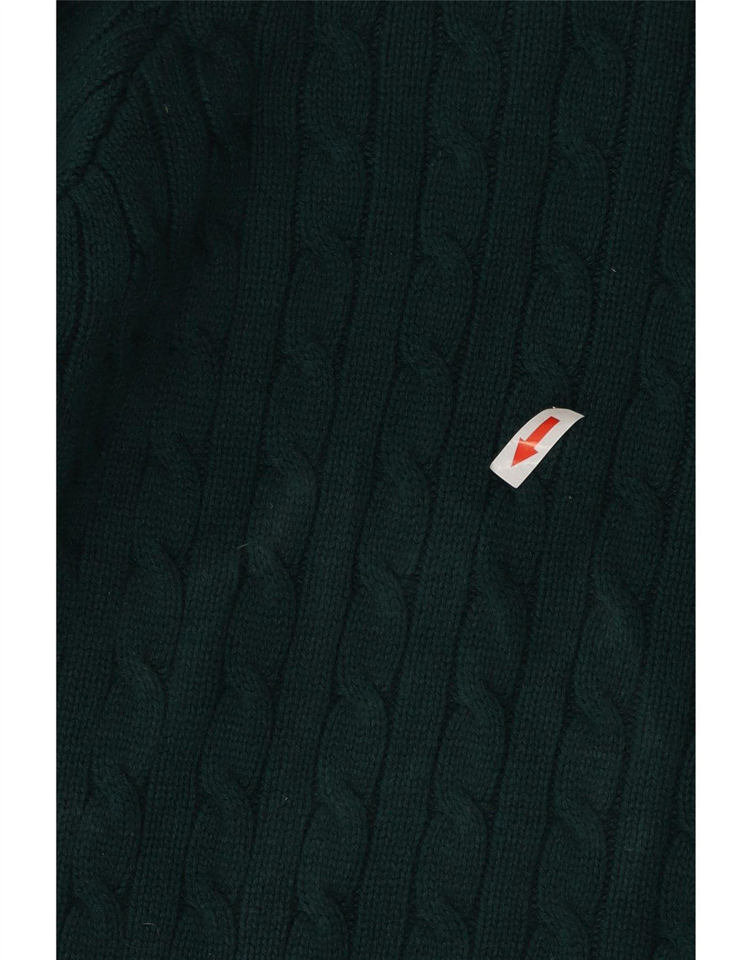 Superdry Herren-Pullover mit V-Ausschnitt, XL, grünes Acryl