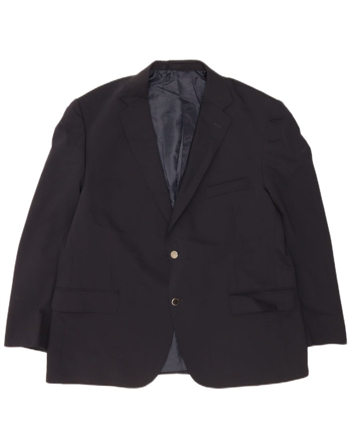 Marks & Spencer Herren-Blazer, kurz, 2 Knöpfe, Gr. 40, Marineblau