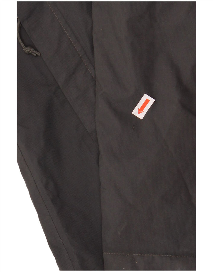 The North Face Herren-Regenjacke mit Kapuze, UK 38, mittelgraues Polyester