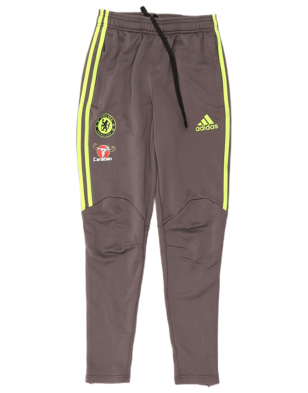 Adidas Damen Chelsea FC Graphic Trainingshose XS Grau Polyester