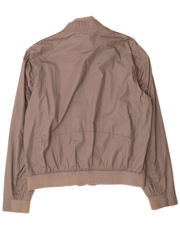 Marks & Spencer Herren Bomberjacke UK 41/43 Large Grau Polyester