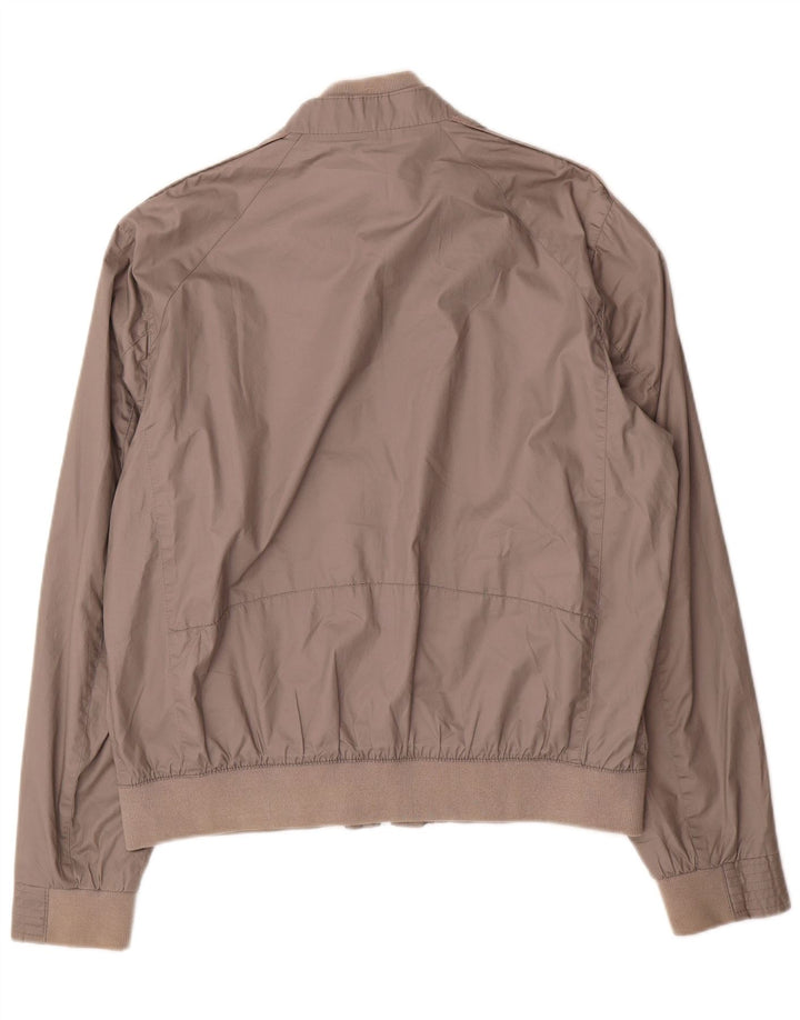Marks & Spencer Herren Bomberjacke UK 41/43 Large Grau Polyester