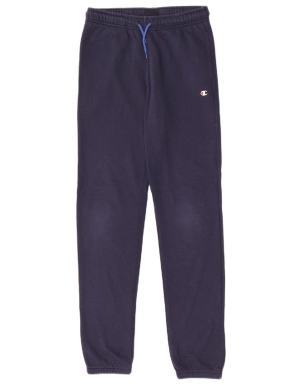 Champion Jungen-Trainingshose, Jogginghose, 11–12 Jahre, Größe L, Marineblau, Baumwolle