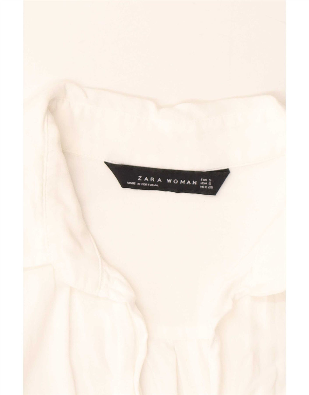 Zara Damenhemd UK 10 Small White