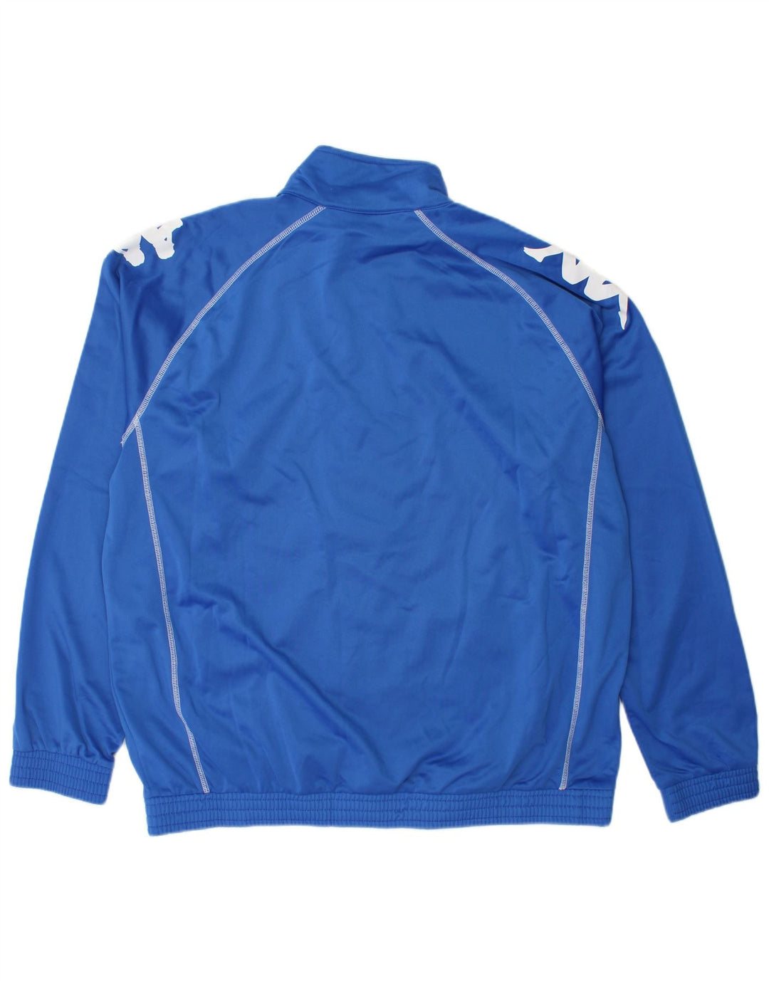 Kappa Herren Graphic Trainingsanzug Top Jacke 2XL Blau Polyester