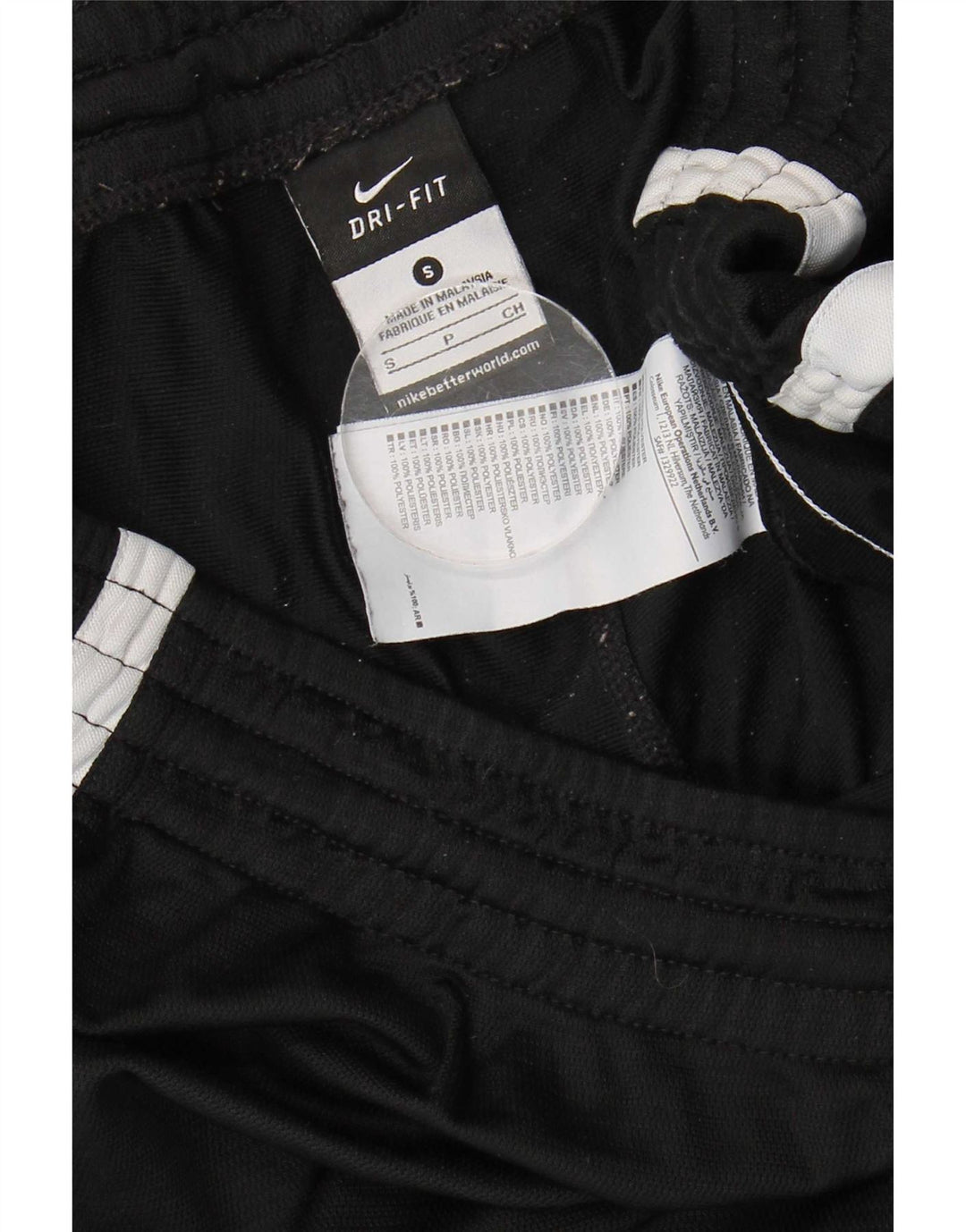 Nike Herren Dri Fit Sportshorts, Größe S, Schwarz, Farbblock-Polyester