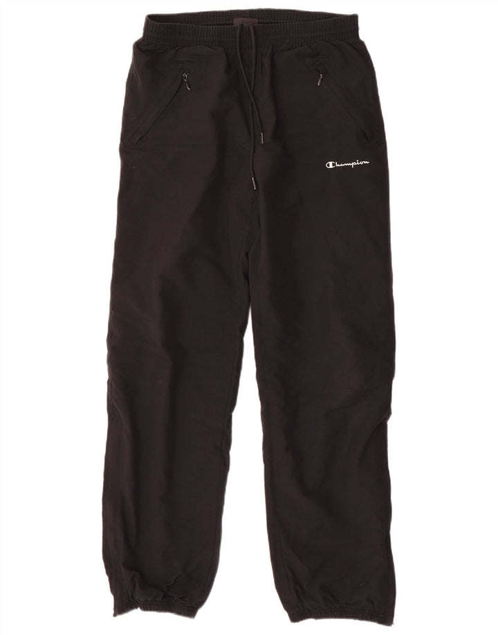 Champion Herren-Trainingshose, Jogginghose, Größe S, Schwarz, Polyester