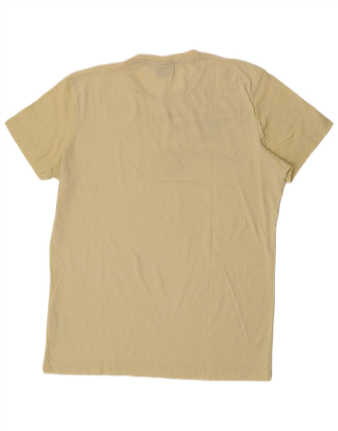 Lotto Herren-T-Shirt mit Grafik, groß, aus gelber Baumwolle