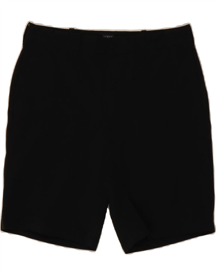 J. CREW Mens Chino Shorts W30 Medium Black Polyester Vintage J. Crew and Second-Hand J. Crew from Messina Hembry 