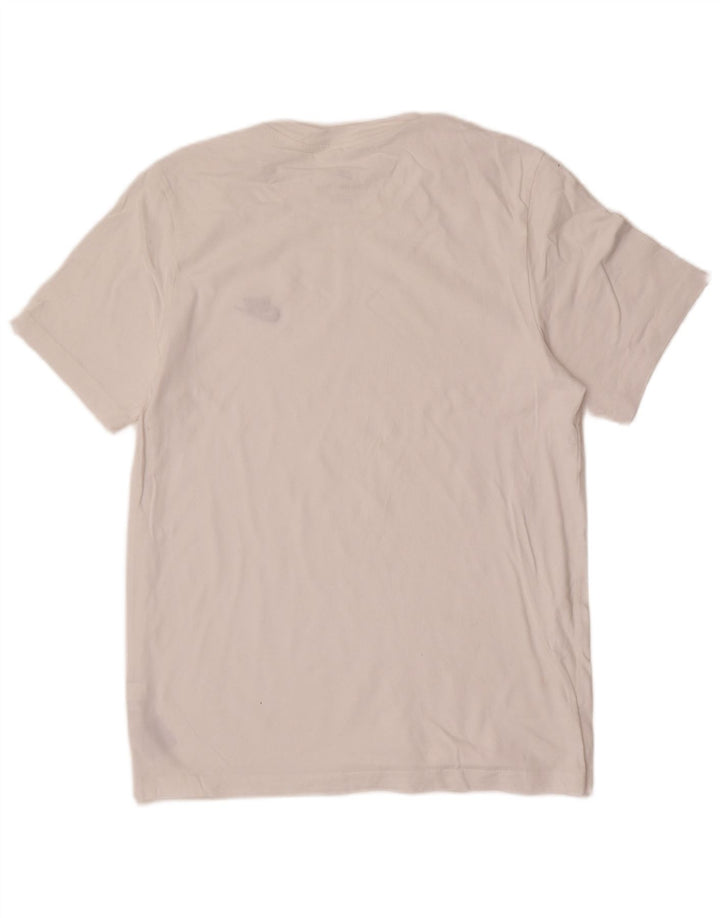 Nike Herren T-Shirt Top Small aus weißer Baumwolle