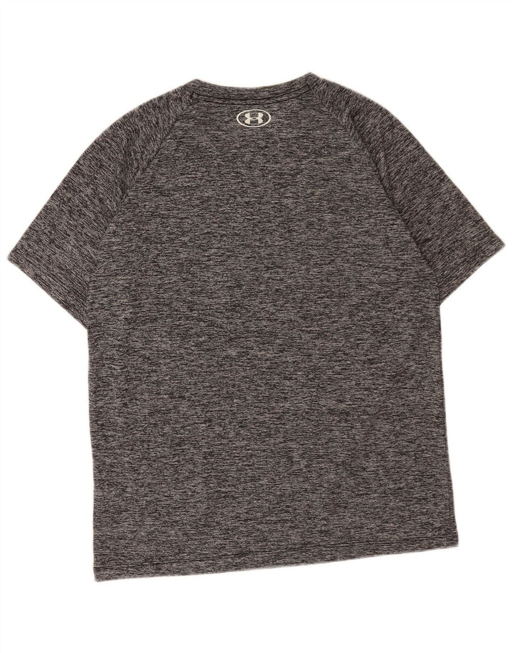 Under Armour Herren T-Shirt Top Small Grau geflecktes Polyester
