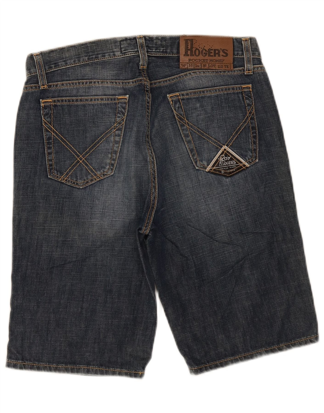 Roy Rogers Damen Jeansshorts IT 44 Medium W30 Blaue Baumwolle
