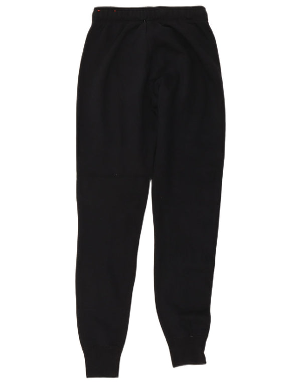 Nike Womens Graphic Trainingshose Jogger UK 4 XS Schwarz Baumwolle