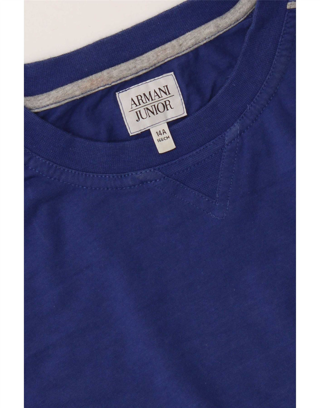 Armani Junior Jungen Top Langarm 13-14 Jahre Blau