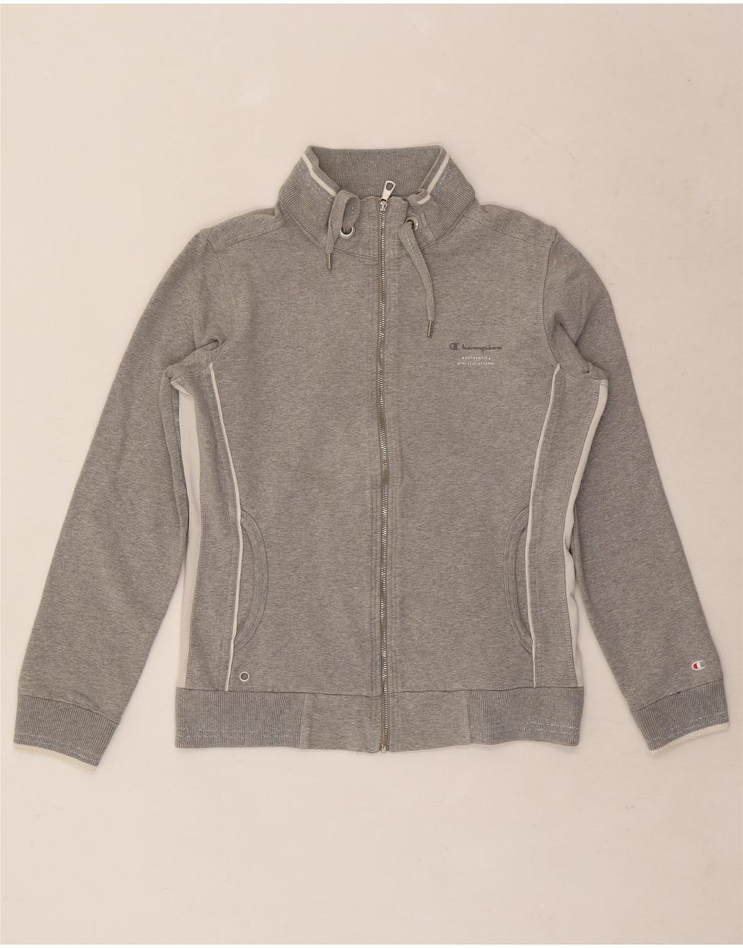Champion Womens Heritage Classics Trainingsanzug-Oberjacke UK 12 Mittelgrau