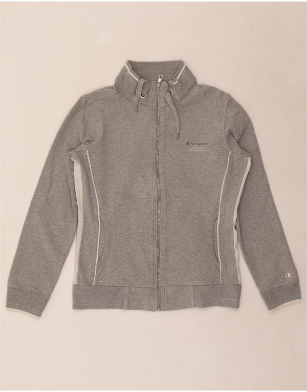 Champion Womens Heritage Classics Trainingsanzug-Oberjacke UK 12 Mittelgrau