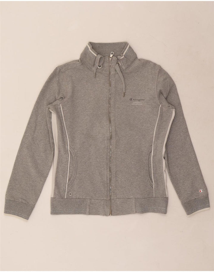 Champion Womens Heritage Classics Trainingsanzug-Oberjacke UK 12 Mittelgrau