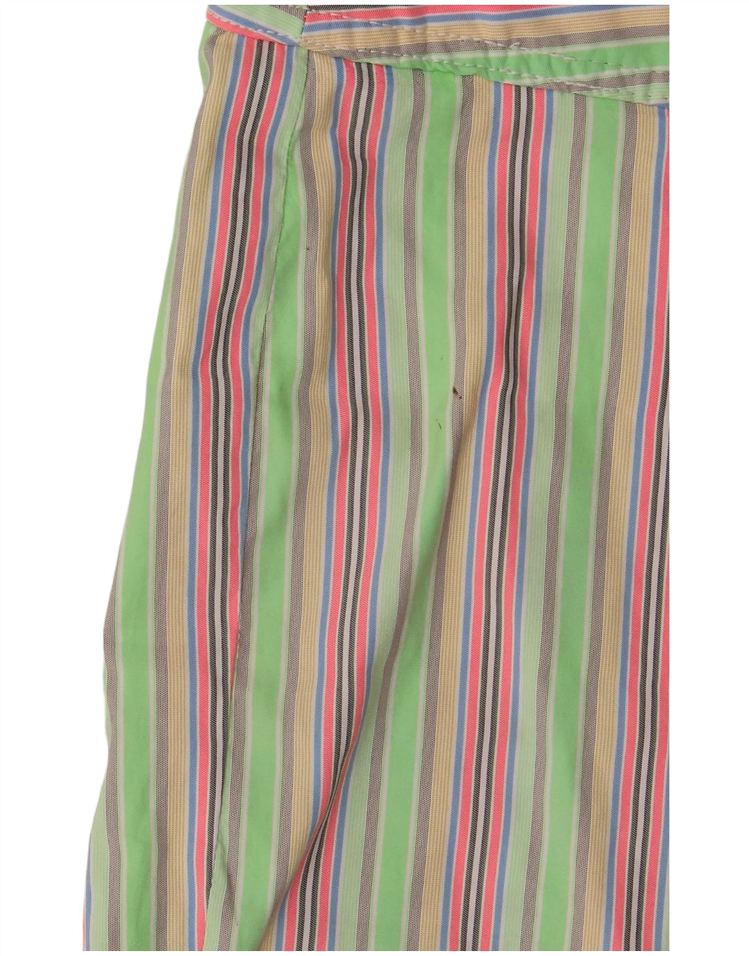 Sundek Herren-Badeshorts, groß, grün gestreift, Polyester