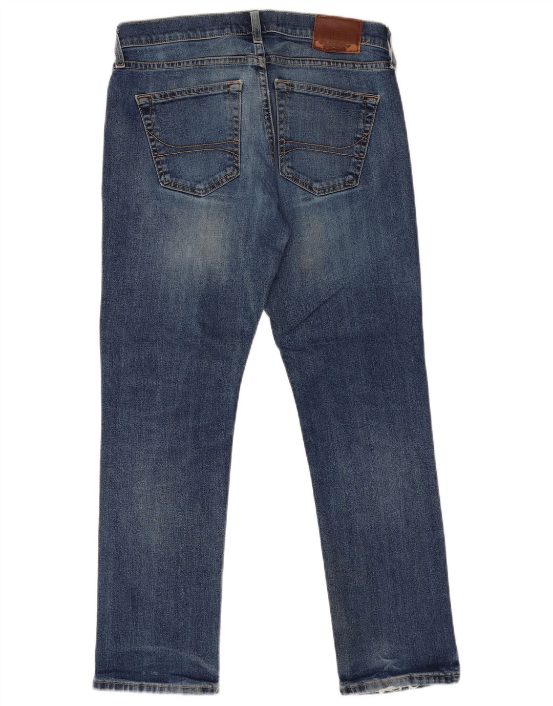 Hollister Herren Slim Jeans W30 L30 Blaue Baumwolle