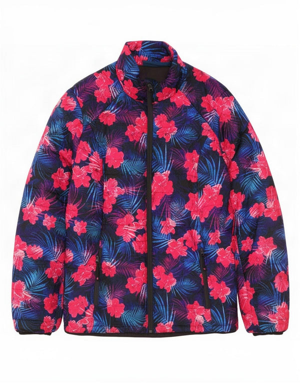 Mountain Warehouse Wattierte Damenjacke UK 18 XL Mehrfarbiges Blumenmuster