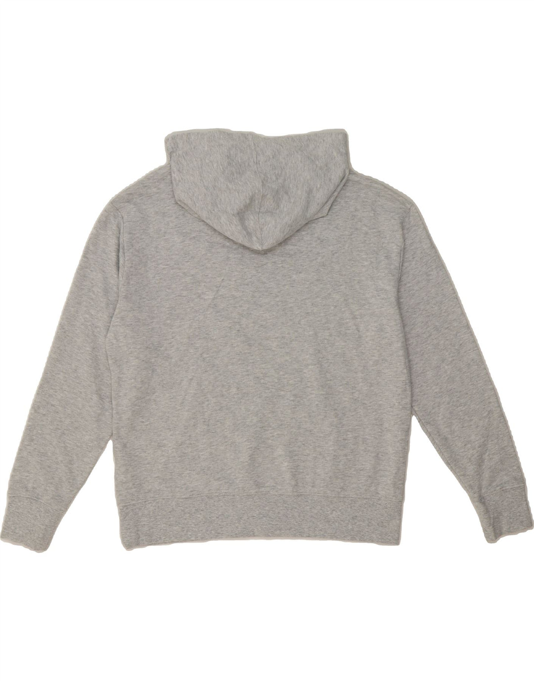 CHAMPION Womens Oversized Graphic Hoodie Jumper UK 14 Medium Grey Cotton Vintage Champion and Second-Hand Champion from Messina Hembry 