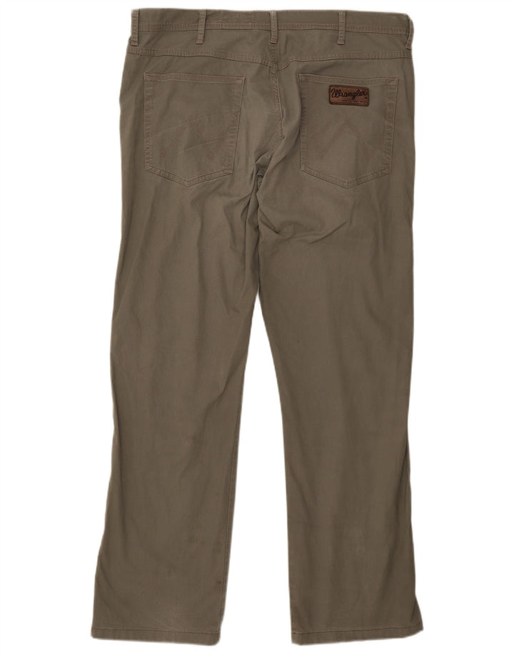 WRANGLER Herren Arizona Stretch Gerade Freizeithose W38 L34 Khaki