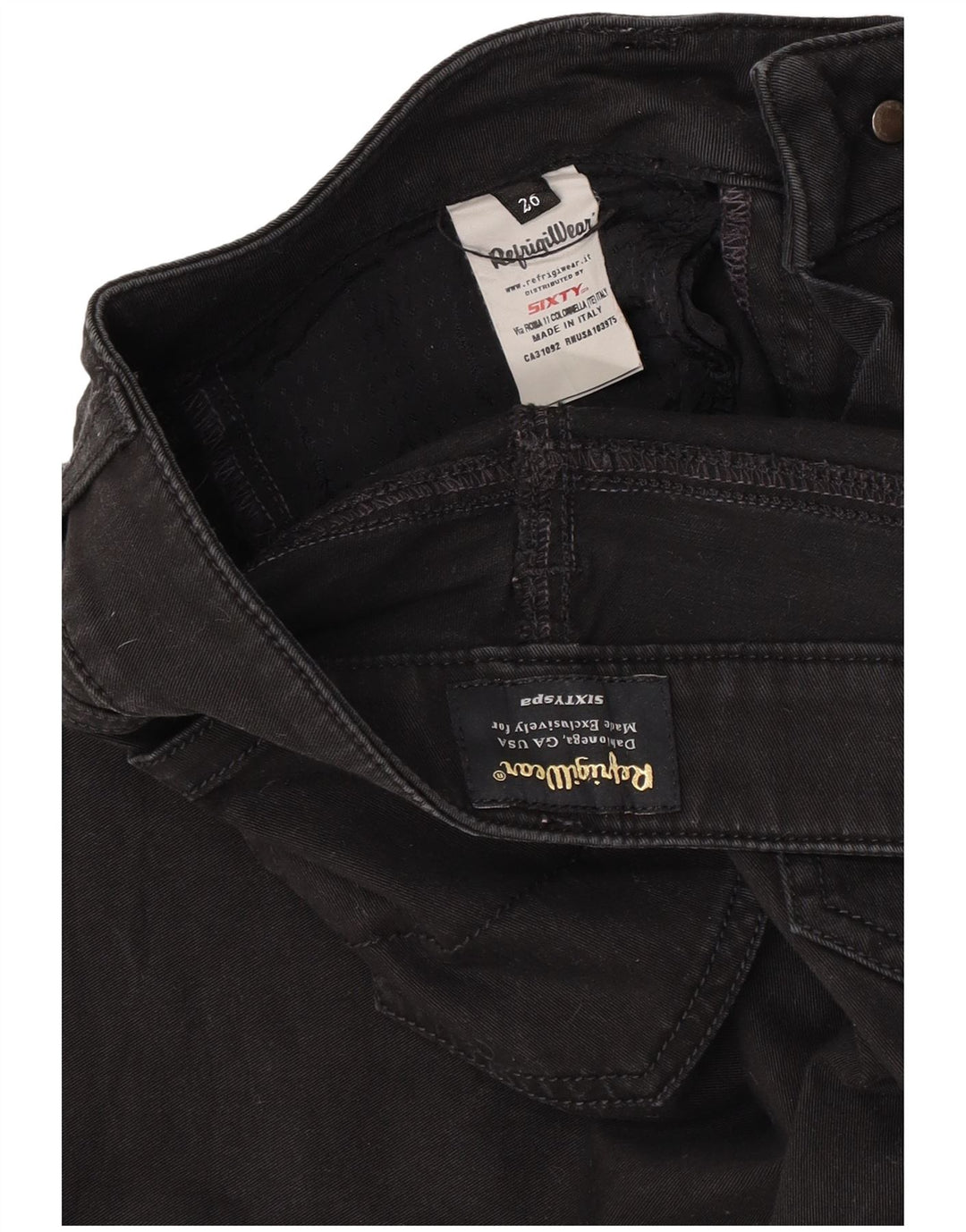 Refrigiwear Damen Freizeitshorts W26 Small Schwarz Baumwolle