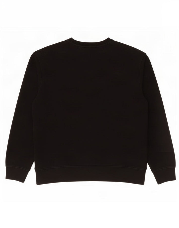 Zara Herren-Sweatshirt-Pullover, große schwarze Baumwolle