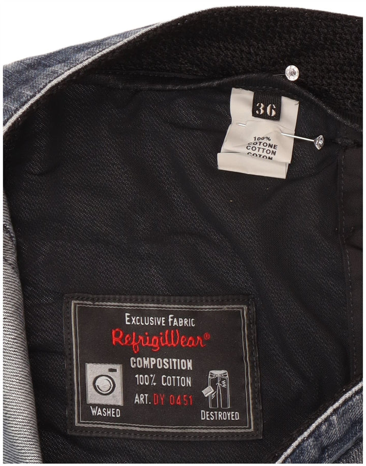Refrigiwear Herren Straight Jeans W36 L34 Blaue Baumwolle