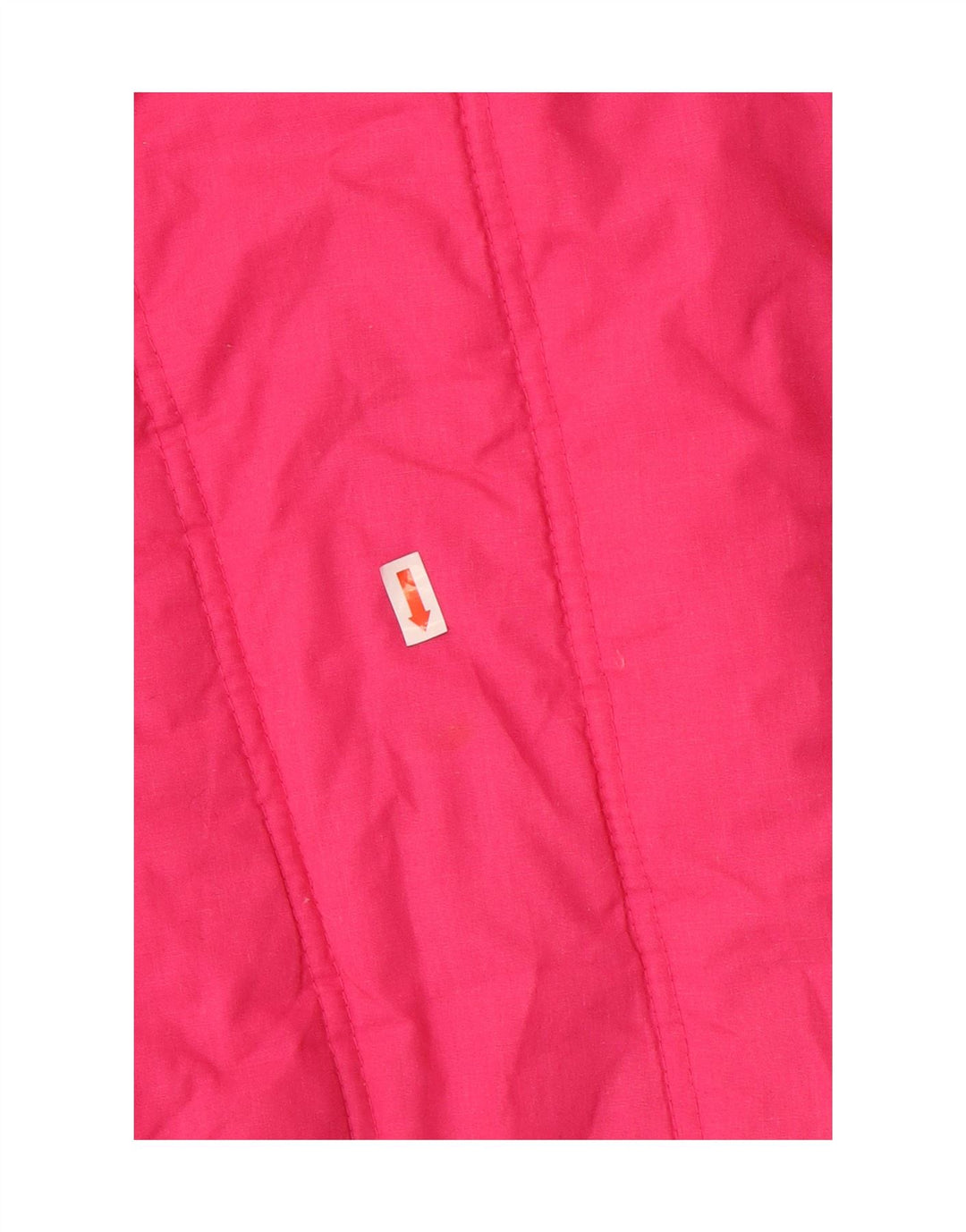VINTAGE Womens Oversized Padded Jacket UK 18 XL Pink Polyester Vintage Vintage and Second-Hand Vintage from Messina Hembry 