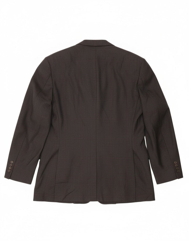 Polo Ralph Lauren Herren-Blazer, zweireihig, Gr. 40, groß, grau kariert